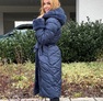 Glint kabát sötétkék – Innova Fashion – 4. kép